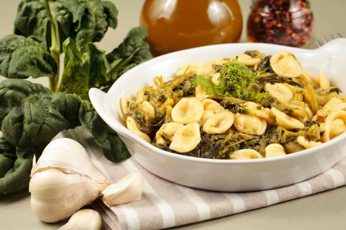 Orecchiette con cime di rapa